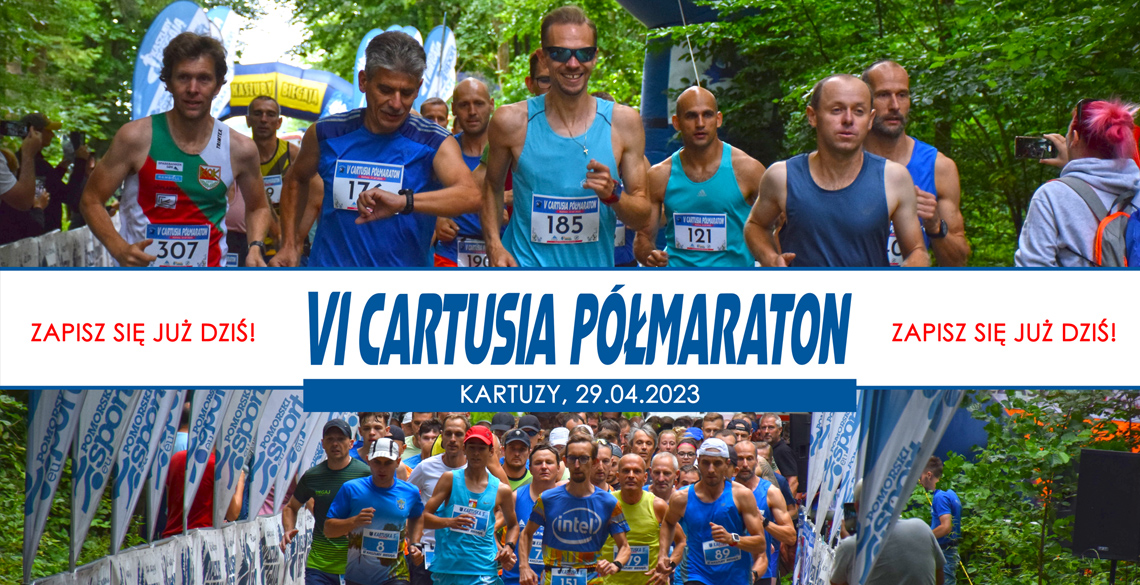 Pobiegnij w Cartusia Półmaratonie!